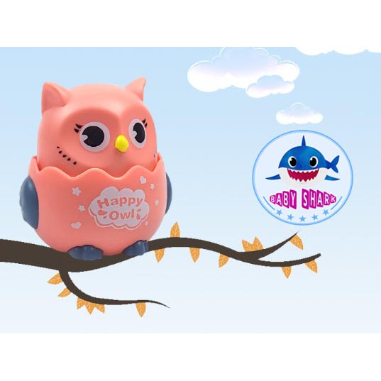 Đồ chơi chim cú mèo, ốc sên nhiều màu sắc chạy đà đáng yêu cho bé