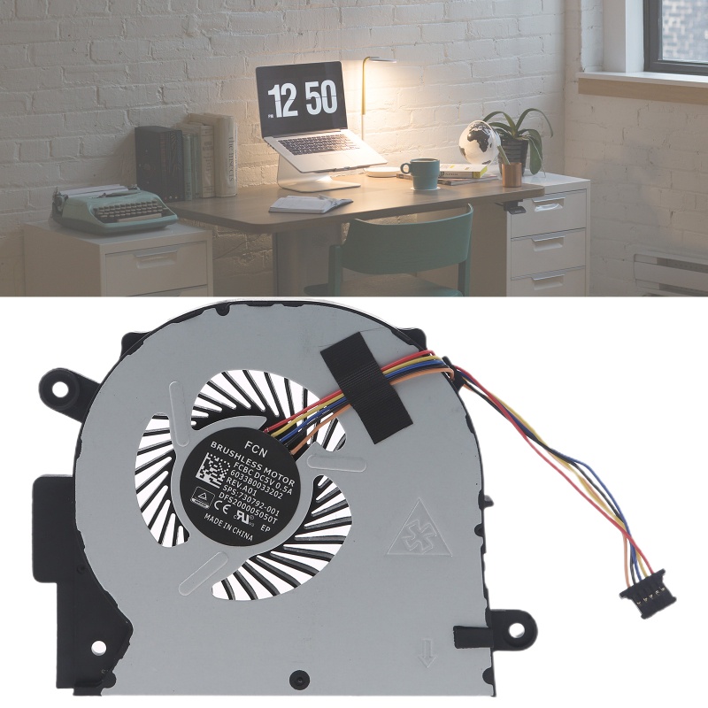 Quạt Tản Nhiệt Làm Mát CPU 4 Dây DC 5V 2.25W 4Pin 4-wire Yên Tĩnh Cho Lenovo Ideapad U31-70 E31-