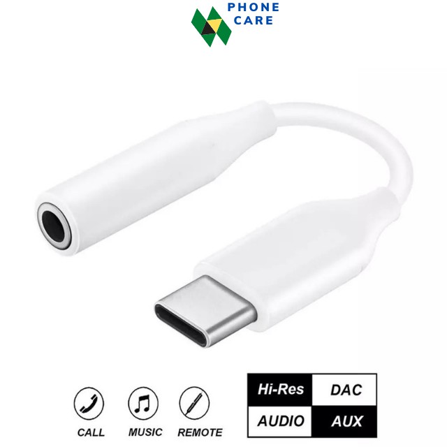 Jack Chuyển Đổi chân, iphone  type-c  sang 3.5 mm