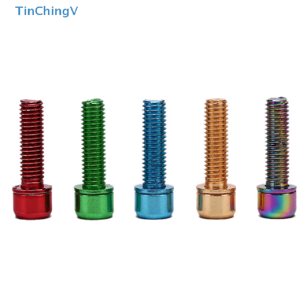 Bộ 6 Ốc Vít M5x18mm Kèm Vòng Đệm Tay Lái Xe Đạp