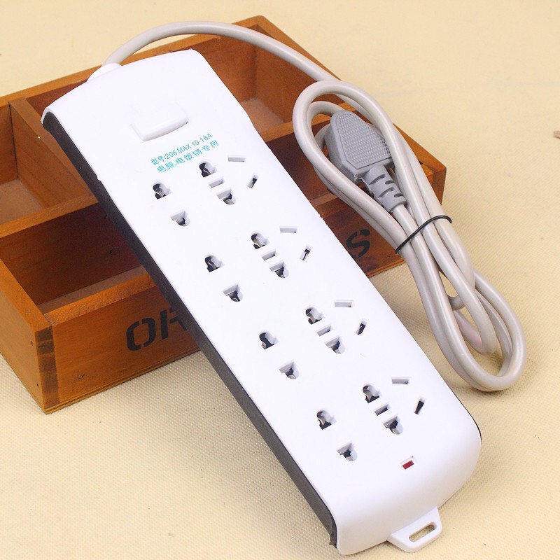 Ổ Cắm Điện Đa Năng - Ổ Cấm 6 Lỗ Và 8 Lỗ Tiện Ích