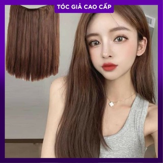 Tóc kẹp phím mẫu tóc thẳng dài 45cm [HÀNG CÓ SẴN] thiết kế nhiều kẹp phím chắc chắn, không rơi rớt