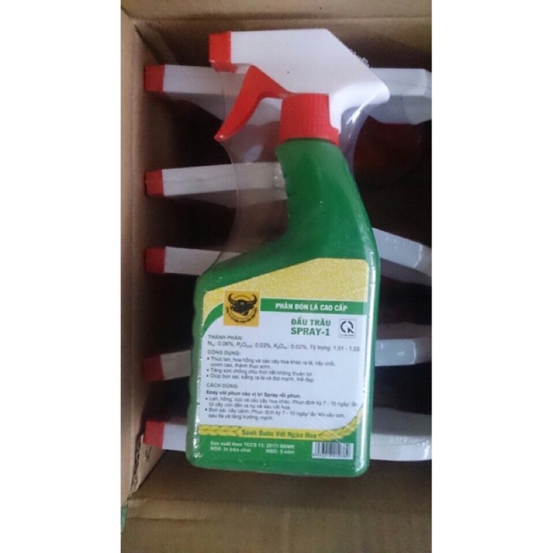 PHÂN ĐẦU TRÂU SPRAY-1  500ml pha sẵn dạng xịt