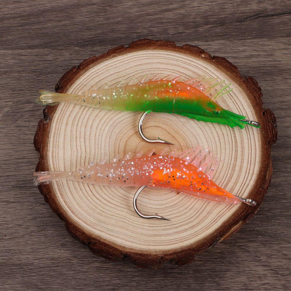 FOREVER Mồi Câu Cá Giả Bằng Silicone Mềm Phát Sáng Sinh Học