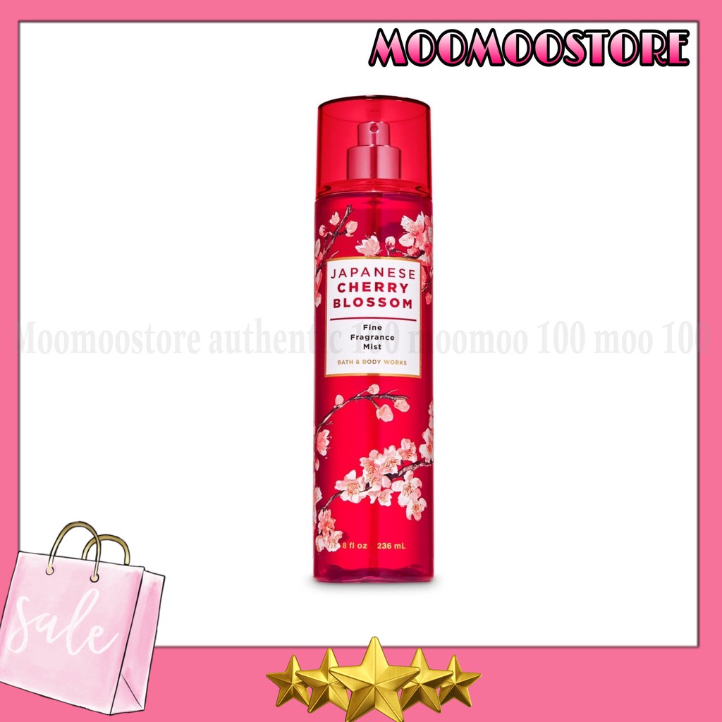 [ Mua ngay ] Mẫu Thử Xịt Thơm Toàn Thân Bath and Body Works Japanese Cherry Blossom 250ml | Thế Giới Skin Care