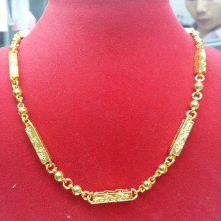 Dây Chuyền Đế Vương Cao Cấp Chạm Rồng mạ vàng 24k