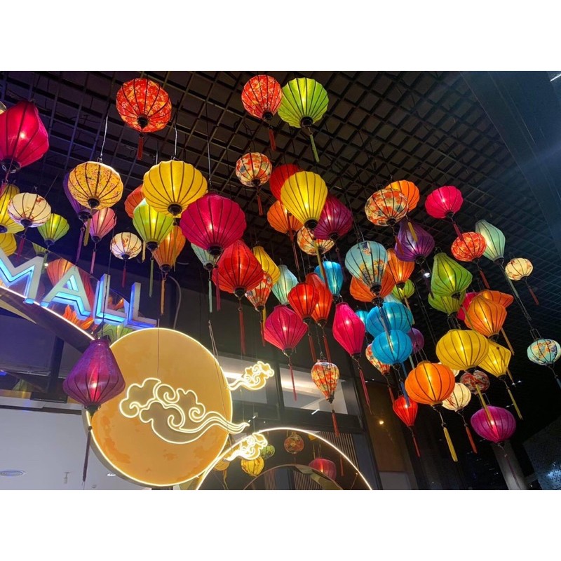 Đèn Lồng Trang Trí Hội An  sỉ ib zl kiểu tỏi