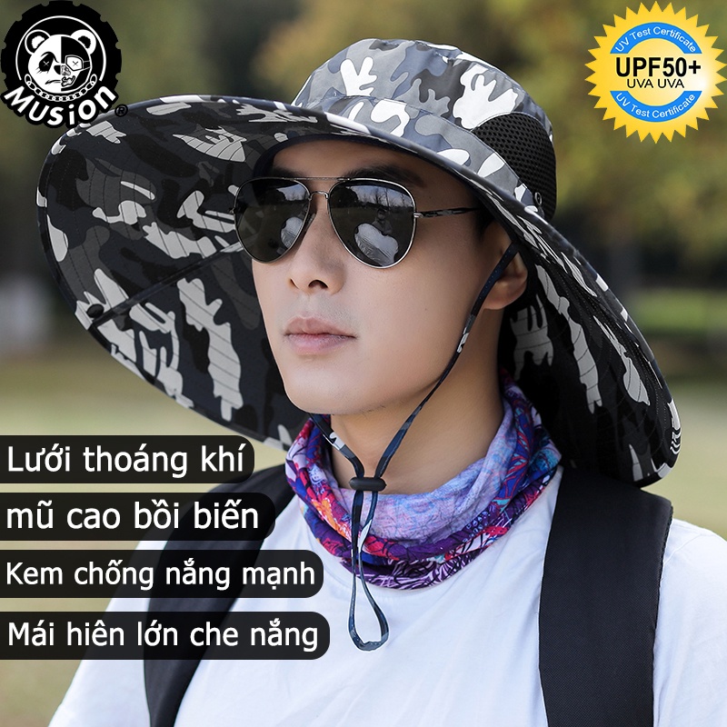 Mũ chống nắng Musion thời trang upf50+ chất lượng cao