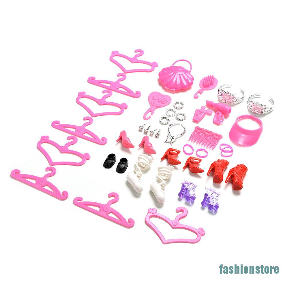 Set 45 Phụ Kiện Xinh Xắn Dành Cho Búp Bê Barbie