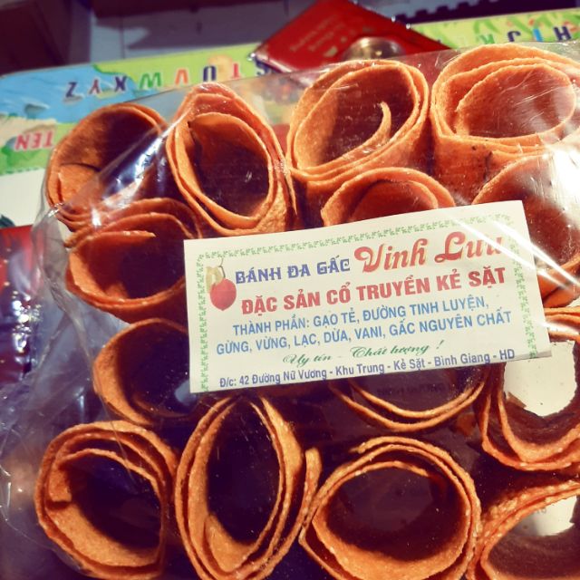 Bánh Đa Gấc Vĩnh Lương Kẻ Sặt