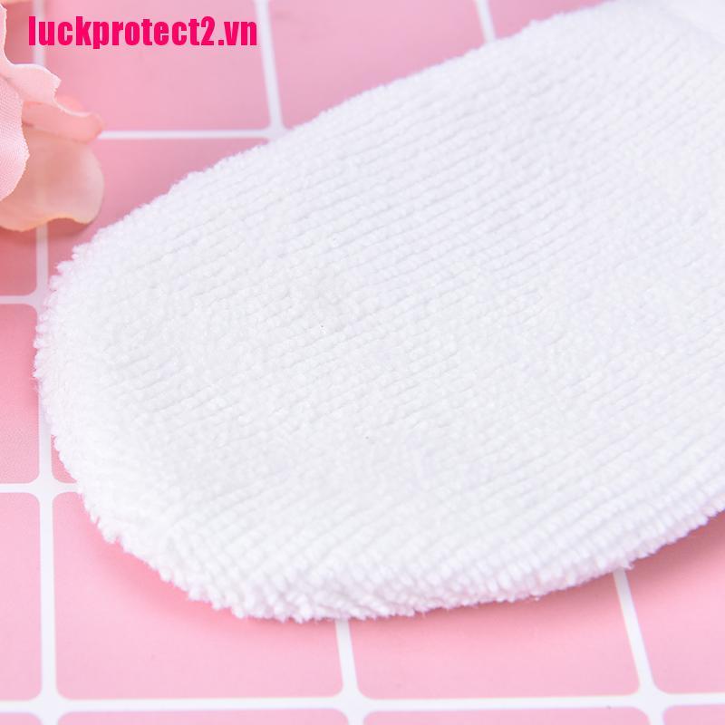 H&L reusable microfiber facial cloth face towel makeup remover cleansing glove tools