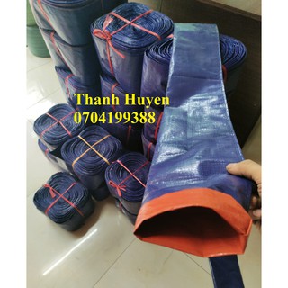 10M Ống bơm nước vải bạt phi 90 [SIÊU RẺ, SIÊU BỀN]