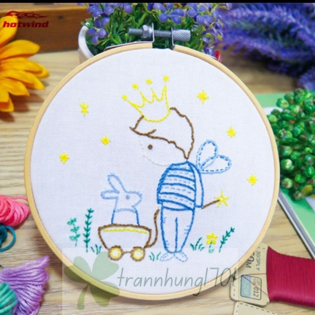 Bộ kit thêu tay trang trí DIY _ bộ sưu tập số 04