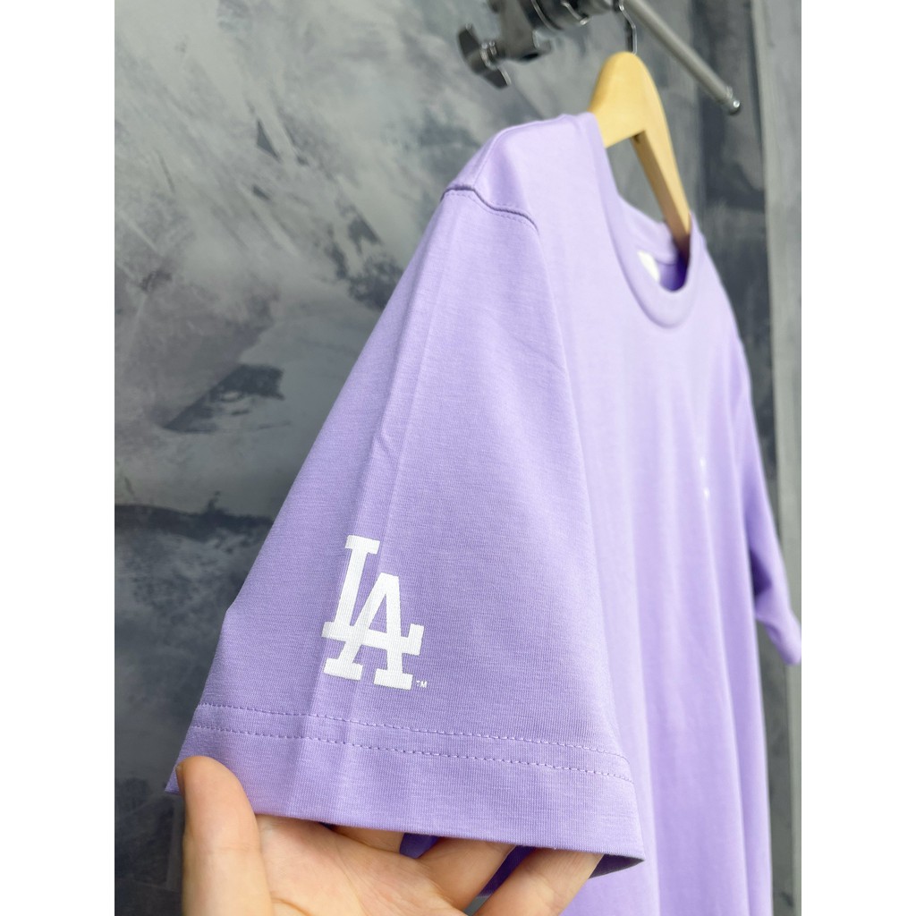 (HÀNG XUẤT XỊN) Áo tím 1826 L/A POPCORN OVERFIT TEE PURPLE Made in V/N full tag code  Size XS S M L