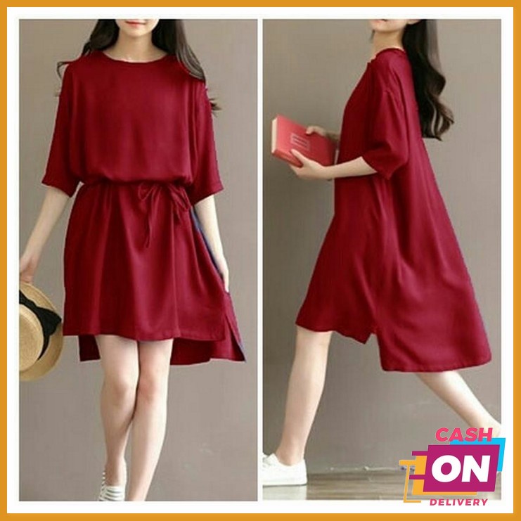 Đầm Giáng Sinh Họa Tiết Thổ Cẩm Nhiều Lớp Size Ld 96 Thích Hợp Làm Quà Giáng Sinh Cho Nữ Tuổi Teen (Lea Red Ro)