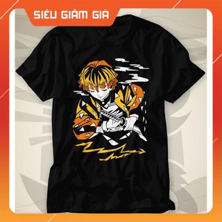 🔥HOT🔥Áo thun Agatsuma Zenitsu Kimetsu No Yaiba đẹp siêu ngầu giá rẻ nhất