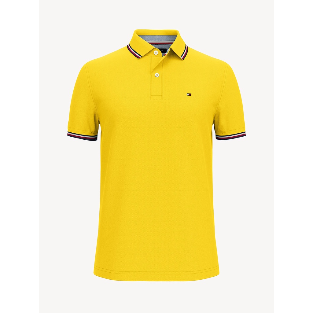 ✅  Áo polo Tommy Hilfiger REGULAR FIT TOMMY TIPPED POLO