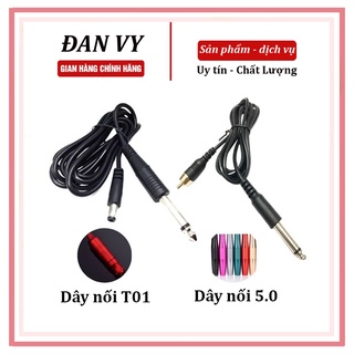 Dây nguồn máy xăm, dây kết nối máy xăm các loại máy pen mini pro pen 2 đầu loại tốt