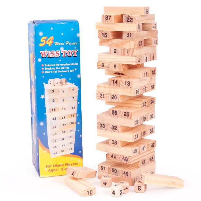 Bộ Đồ Chơi Rút Gỗ Cho Bé
