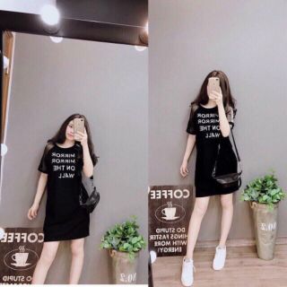 Đầm Suông Thể Thao Phối Tay Lưới