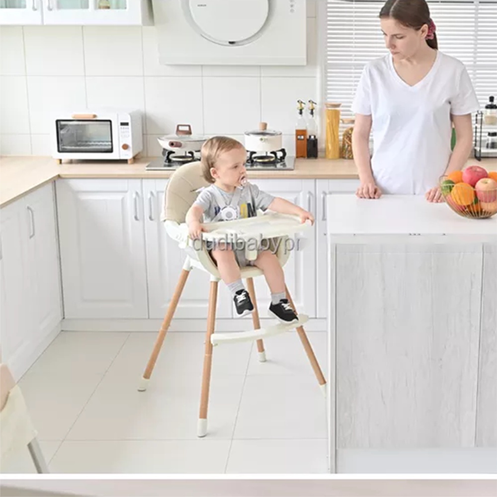 Ghế ăn dặm cho bé 2 trong 1 ommon baby, giúp cho bé ăn uống độc lập, giúp cha mẹ thoát khỏi cảnh chạy theo cho bé ăn