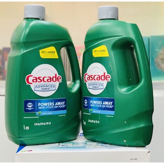 Nước Rửa Chén Cascade Advanced Power Liquid Dishwassher Detergent,fresh scent, 3.54kg - Mỹ