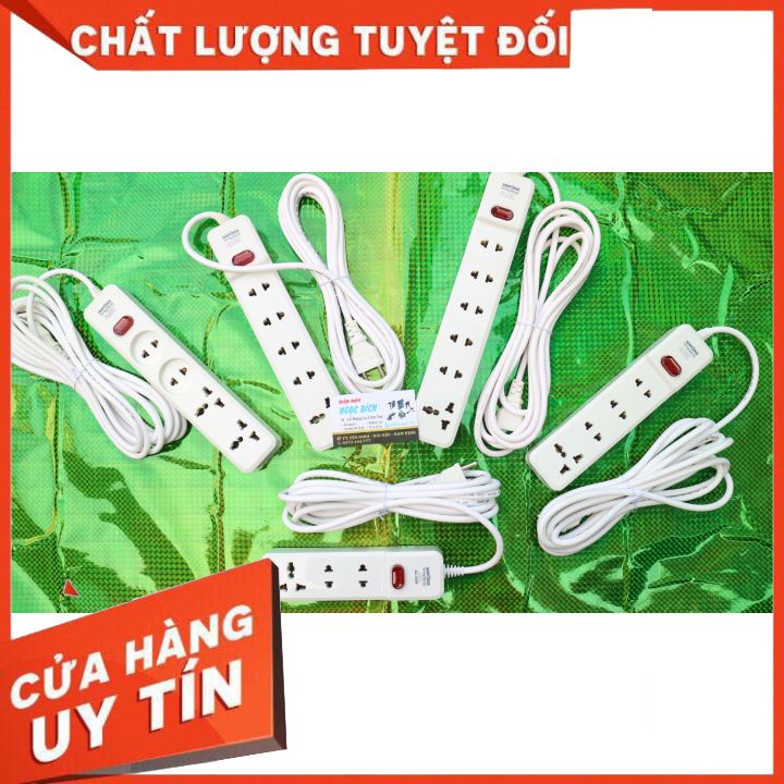 [RẺ VÔ ĐỊCH] Ổ Cắm Điện Liền Dây Chịu Tải 2200W SOPOKA Công Tắc An Toàn