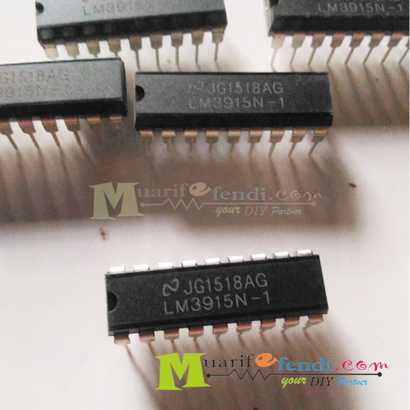 Bảng Mạch Khuếch Đại Âm Thanh Hiển Thị Led Ic Lm3915 Lm 3915