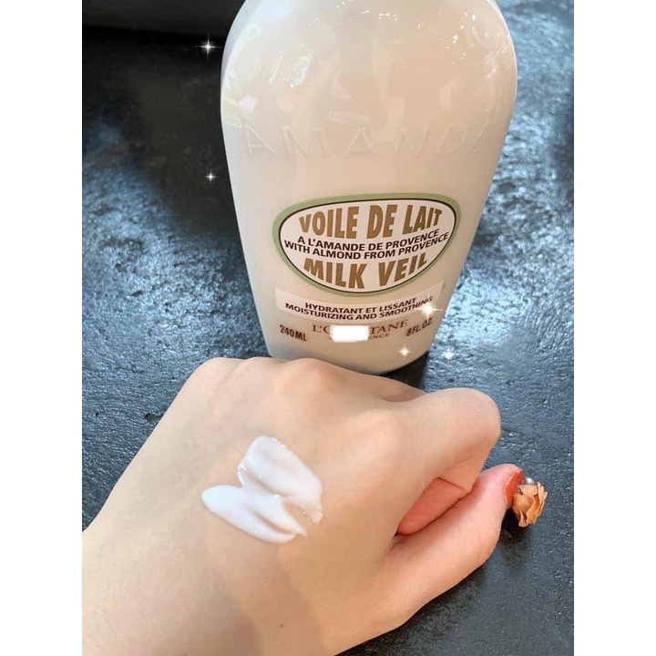Sữa dưỡng thể Loccitane Almond Milk Veil | BigBuy360 - bigbuy360.vn