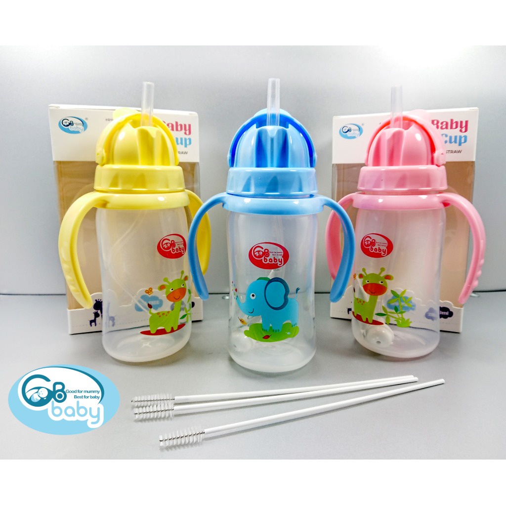 Bình uống nước chim cánh cụt GB-BABY 260ml