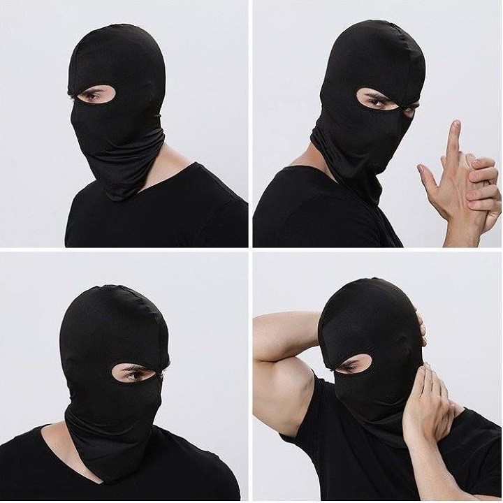 Bộ mũ bảo hiểm 3/4 lót nâu + mũ ninja + ống tay chống nắng + 1 kính phượt UV + bao tay 511