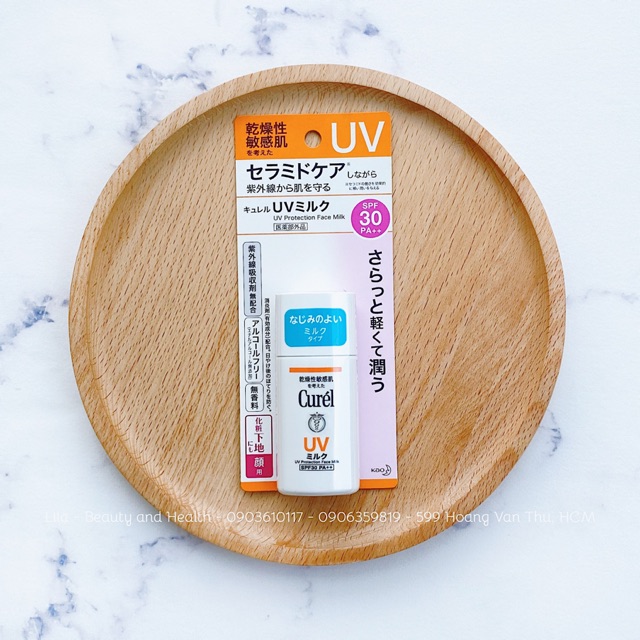 Kem chống nắng Curel uv Protection Face Milk
