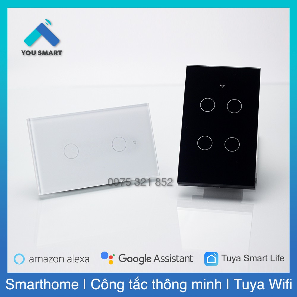 Công Tắc Thông Minh WIFI Tuya SmartLife 1-2-3-4 nút