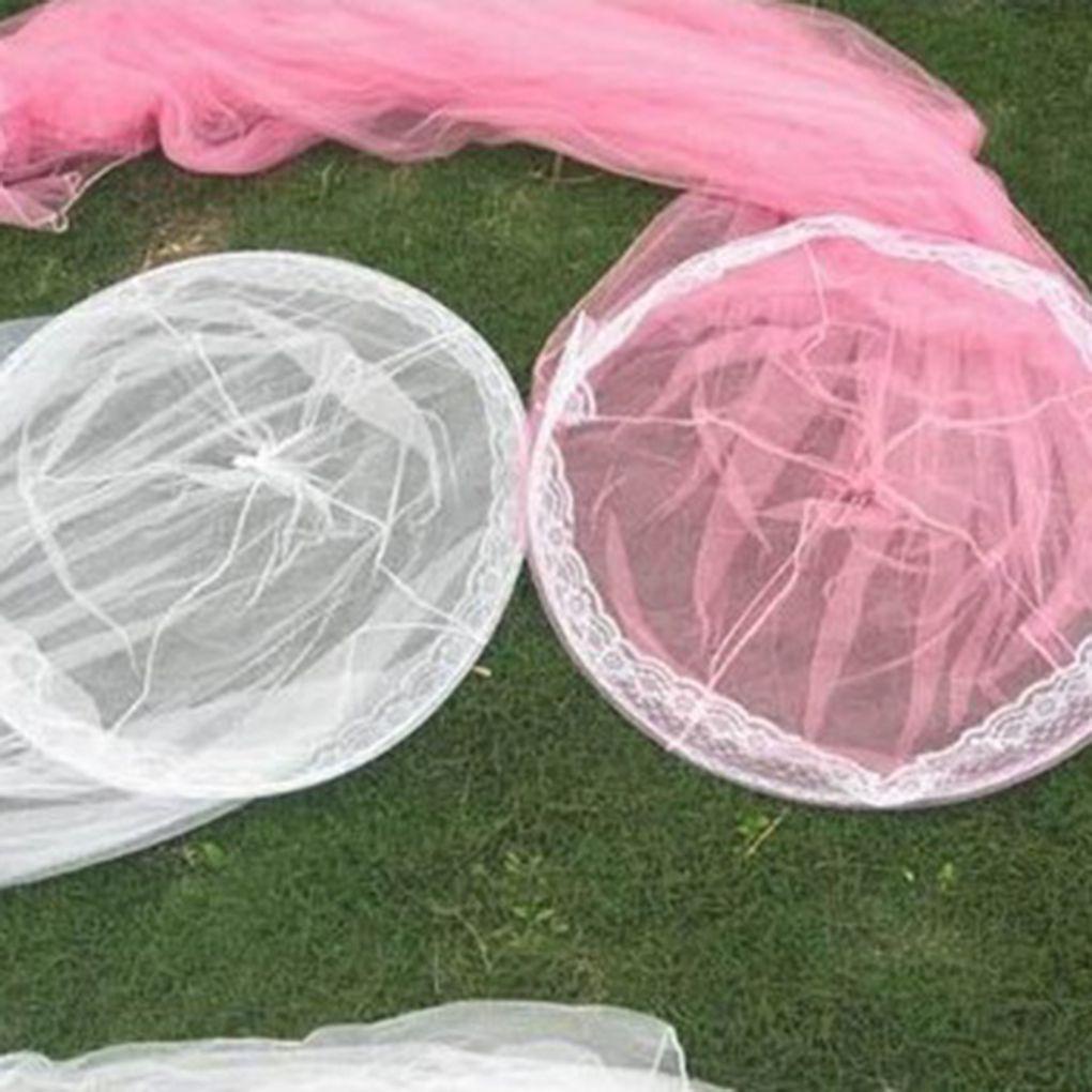 Mùng Ngủ Dạng Vòm Bằng Vải Ren Cho Giường Chơi Trong Nhà / Ngoài Trời