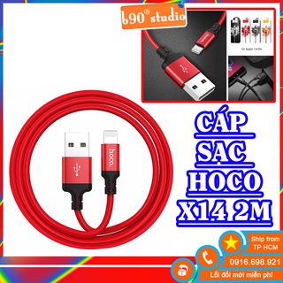🔥 GIÁ SỈ 🔥 Cáp Sạc I-phone Lingning 2M Ho-co X14 ✓Chính Hãng ✓Siêu Đẹp ✓Siêu Rẻ ✓Siêu Bền