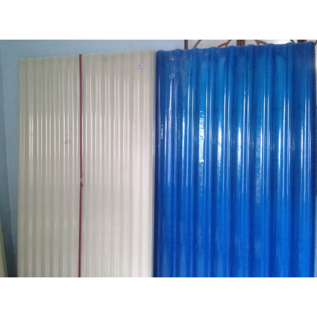 Tôn Nhựa Lấy Sáng  2 Lớp  - Đơn Giá/ 1 Mét / 1 Tấm