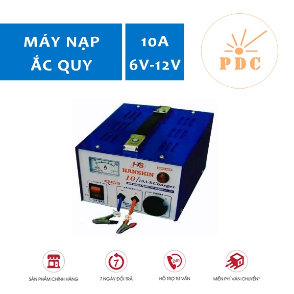 Máy sạc ắc quy HANSHIN 10A 12V  -