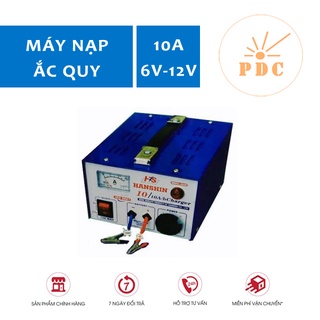 Máy sạc ắc quy HANSHIN 10A 12V (Lõi dây đồng) - (PDC-TECH)