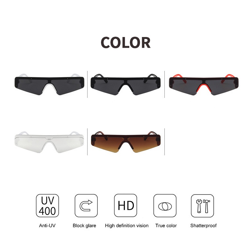 (KIQI-FASHION) COD Kính Chống Nắng Tia UV Phong Cách Thể Thao Cổ Điển Thời Trang Unisex