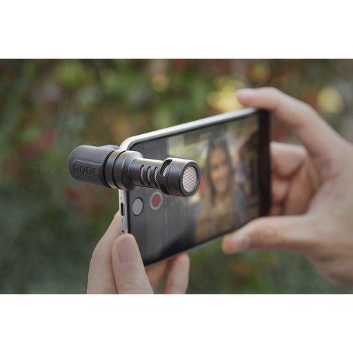 Rode Videomic ME - Micro Cho Điện Thoại Smartphone Giắc Cắm TRRS, Cổng Kiểm Âm Trực Tiếp | Chính Hãng