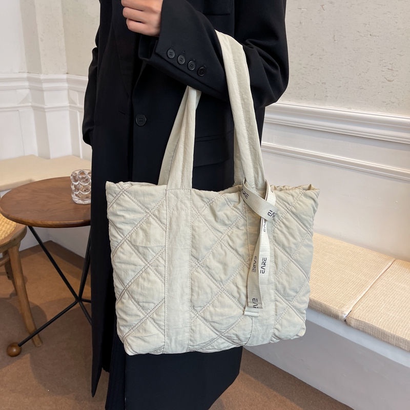Túi Tote Đeo Vai Cỡ Lớn Thiết Kế Dễ Thương Cho Nữ Sinh