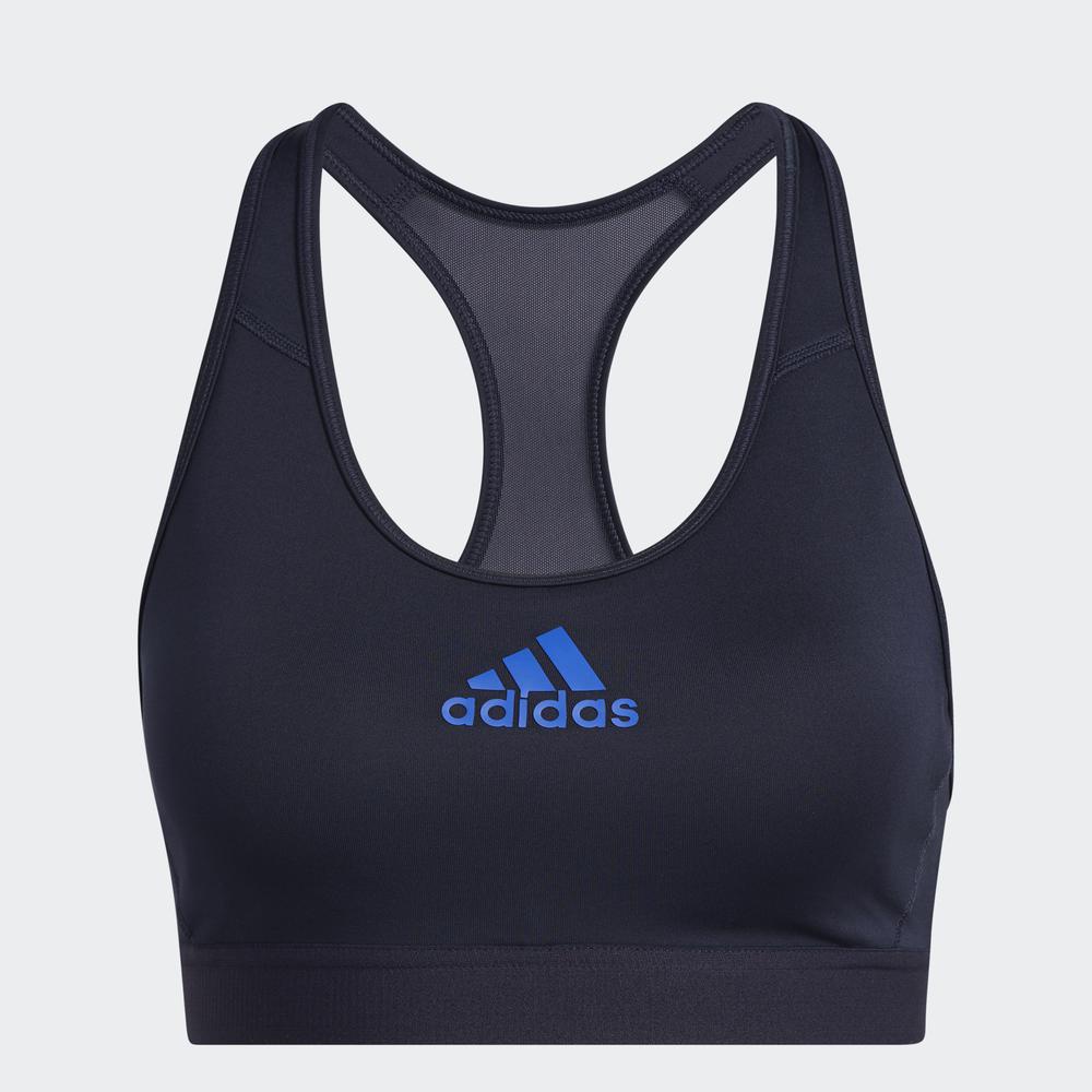 Áo Ngực Thể Thao adidas TRAINING Nữ Áo ngực có đệm mút Don't Rest Alphaskin Màu xanh dương GU7055