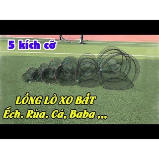 Lồng lò xo bẫy tôm cá 5 kích thước siêu tiện lợi