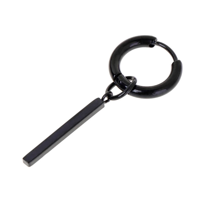 Khuyên tai dáng dài 2 màu tạo hình độc đáo