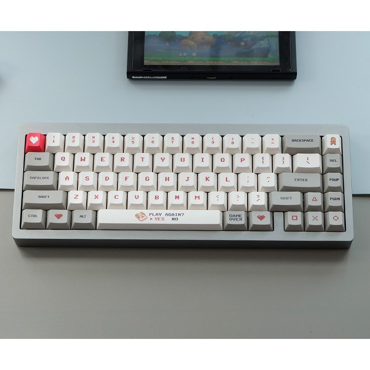 Nút bàn phím keycap Gameboy PBT Filco, leopold, IKBC, Nj68, Keychron