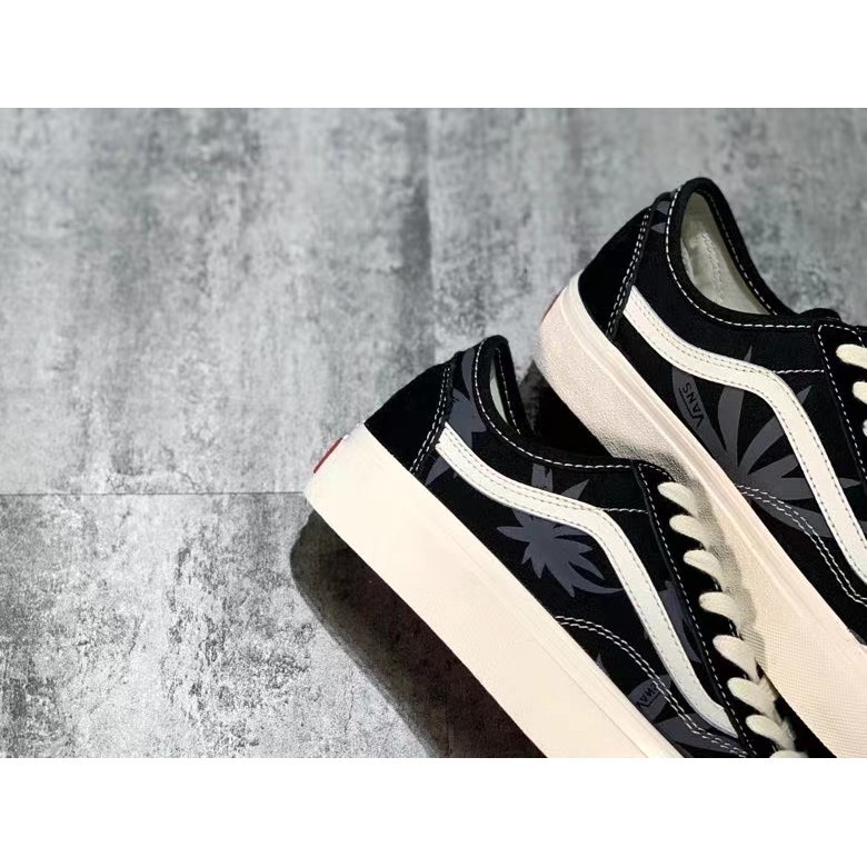 Giày ORDER Vans Style 36 Cecon SF half-moon Baotou black maple leaf chất lượng tốt nhất