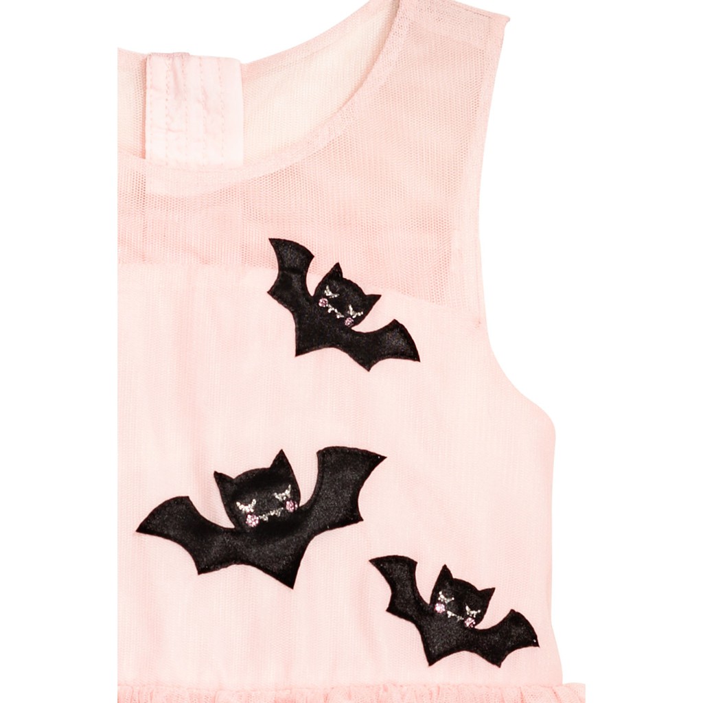 Đầm bé gái HM voan lưới hồng