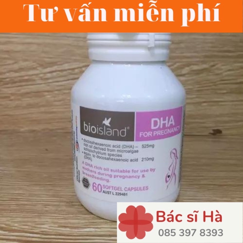 DHA Bầu Bioisland 60 viên