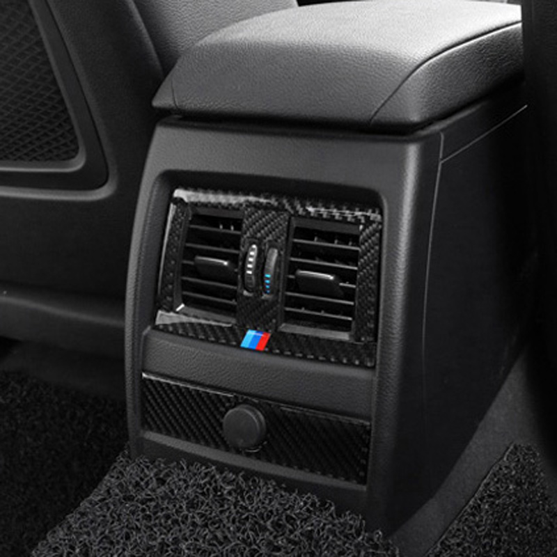 Phù Hợp Khung Viền Sợi Carbon Trang Trí Bảng Điều Khiển Điều Hòa Xe Hơi BMW 3 Series gt f30 f34 320i