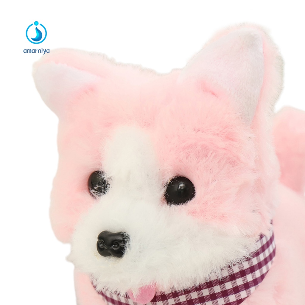 Thú Nhồi Bông Hình Chú Chó Robot Điện Tử Cho Bé